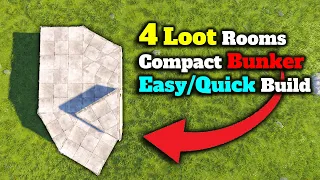 Tiny Rust Base with Bunker: Ultimate Guide for Solo & Duo Players!