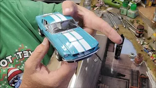 Painting chrome trim on scale models