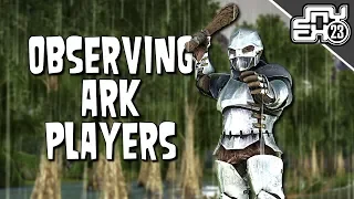 OBSERVING ARK PLAYERS - Boosted PvP Base Designs and Locations