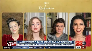 interview of Hailee, Alena, Anna, Ella and Adrien about Dickinson season  two with abc