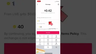 How to convert coins on TikTok to gifts