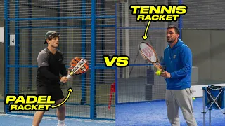 Can he WIN with a TENNIS RACKET in PADEL?