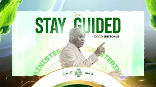 STAY GUIDED | David Ibiyeomie