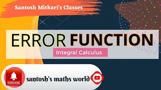 Integral Calculus:Error Function