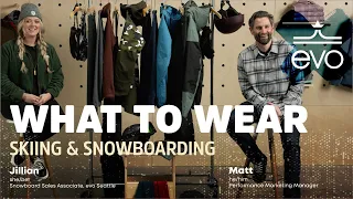 What to Wear Skiing & Snowboarding - How to Dress