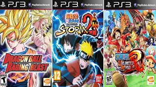 OS 10 MELHORES Jogos de ANIME do PS3 e XBOX 360