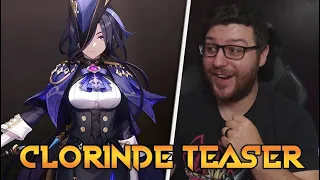 She Is So Stoic! Clorinde Teaser Trailer Reaction | Genshin Impact