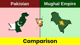 Pakistan vs Mughal Empire | Mughal Empire vs Pakistan | Pakistan | Mughal Empire | Data Duck