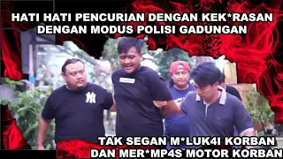 DETIK DETIK MENEGANGKAN, PENANGKAPAN P*LAKU PENCURIAN DENGAN K3k3R4S*N  | 8 MOTOR BERHASIL DIAMANKAN