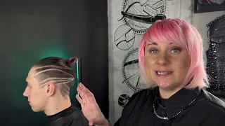 Урок 1 Hairtattoo от Антонины Шмелевой