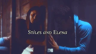 Stiles and Elena | he still likes her