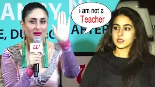 Kareena Kapoor's Reaction On Giving Tips To Saif's Daughter Sara Ali Khan's Bollywood Debut