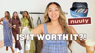 I tried RENTING clothes for the first time...IS IT WORTH IT?! | Nuuly unboxing and review