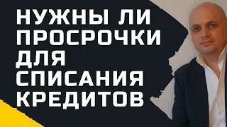 Нужны ли просрочки для списания кредитов [Банкротство Физ Лиц]