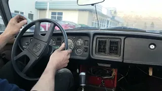 MGB Mustang engine swap first test drive