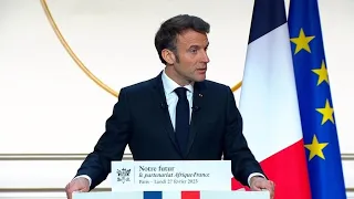 "L'Afrique n'est pas un pré carré", dit Emmanuel Macron avant sa tournée sur place • FRANCE 24