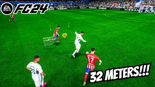 RONALDO POWERSHOT FROM HALF GROUND!!-EA FC 24