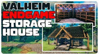 How to Build an Endgame Storage House | Valheim