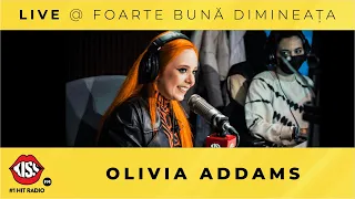 Olivia Addams vorbește în piesa Chameleon despre importanța sănătății mintale | live @KISS FM