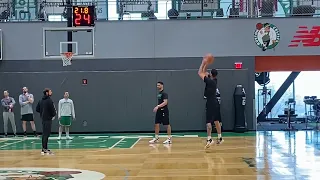 Jayson Tatum WORKOUT with Drew Hanlen Before Celtics vs 76ers