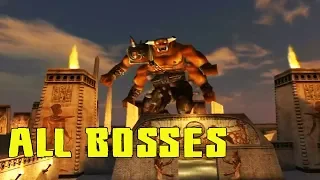 Serious Sam 1st Encounter【ALL BOSSES】