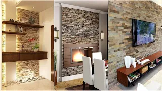 200 Stone Wall Decorating Ideas 2023 Modern Living Room Wall Design Ideas | Home Interior Design