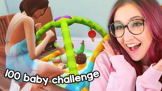 more 100 baby challenge in the sims 4 (Streamed 3/29/23)