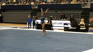 Morgan Price(Fisk gymnastics) @ Michigan Floor Exercise 9.825