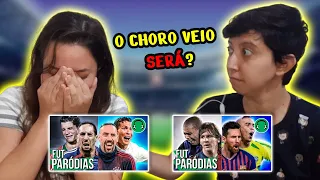 REACT AS MAIORES SUPERAÇÕES DO FUTEBOL PARTE 1 e 2 | FUTPARÓDIAS