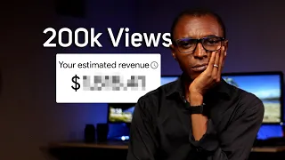 How Much YouTube pays for 200k Views