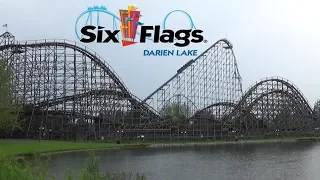 Six Flags Darien Lake Tour & Review with The Legend