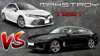 KIA STINGER VS TOYOTA CAMRY v70 | ГЛУПО ПОКУПАТЬ ЭТОГО ЯПОНЦА, КОГДА ЕСТЬ ТАКОЙ КОРЕЕЦ! (2020)