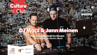 DJ Macz & Jann Meinen (Local Set) - Live at AURUM, Aurich | Culture Club