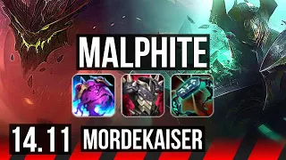 MALPHITE vs MORDEKAISER (TOP) | 8/1/16, Legendary | TR Master | 14.11