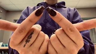 Mesmerizing Hand Movements with Unintelligible Whispers ASMR☯️