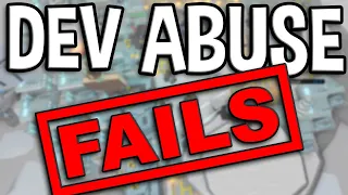 When Dev Abusing GOES WRONG (OLD TDS)!!! Tower Defense Simulator - ROBLOX