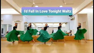 I'd Fall In Love Tonight waltz/Beginner Linedance by Karen Lee
