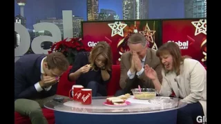 Holiday artichoke dip goes terribly wrong on-air "Holiday artichoke dip goes terribly wrong on-air"