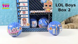 LOL Surprise Boys Series 2 Full Box Doll Opening Part 2 Review | PSToyReviews