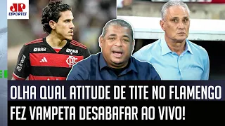 "POR%@! O Flamengo ACABOU DE ANUNCIAR que..." OLHA o que fez Vampeta DESABAFAR sobre Tite!