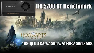 [PC] Hogwarts Legacy 1080p Ultra RX 5700 XT Benchmark Performance Analysis