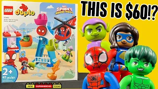 $60 LEGO Duplo Spider-Man Funfair Adventure Set 10963 Review
