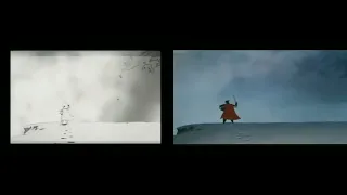 Mulan 1998 Trailer Comparison (Work in Progress vs Theatrical Original Version)