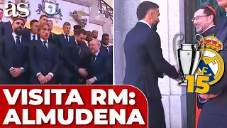 FIESTA CHAMPIONS REAL MADRID, PRIMERA PARADA 'Misa' madridista en la ALMUDENA