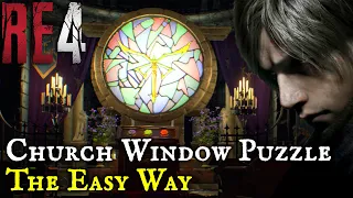 RE4 Church Window Puzzle Solution The Fast & Easy Way - Resident Evil 4 Remake