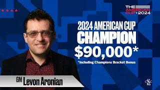 WATCH: Levon Aronian Wins The American Cup! | D9 #AmericanCup