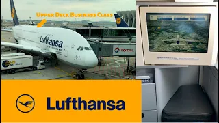Lufthansa A380 BUSINESS CLASS (Upper Deck) FRA-JFK