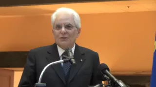 Il Presidente Mattarella in Ambasciata a Washington