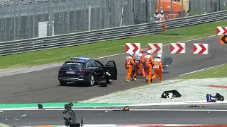 F1 Academy Race 1 Crash Monza pt.1