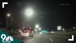 RAW: Dashcam video shows drive-by shooting in Denver